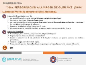 Peregrinación: Consejos y recomendaciones para su seguridad