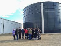 Estudiantes de la Escuela Industrial Nº10 de Caleta Olivia recorrieron la planta de Osmosis Inversa