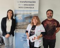 Educación y el Hospital Formenti fortalecen el trabajo articulado en las escuelas de El Calafate