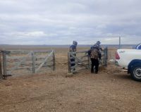 Pesca realizó tareas de reacondicionamiento en el paso de servidumbre “Tres Tranqueras”