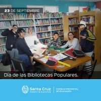 Efeméride Día de las Bibliotecas Populares