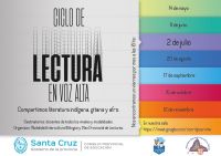 Ciclo de Lectura en Voz Alta: Se realizará el 3° Encuentro para leer y compartir impresiones