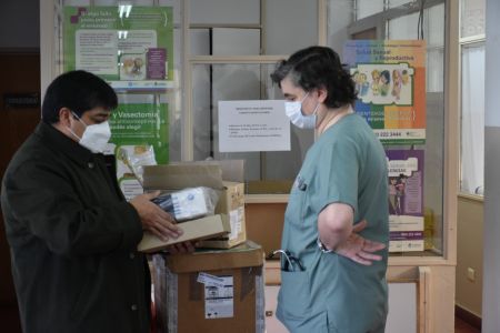 Entregaron de insumos y elementos de trabajo en centros de salud de Río Gallegos