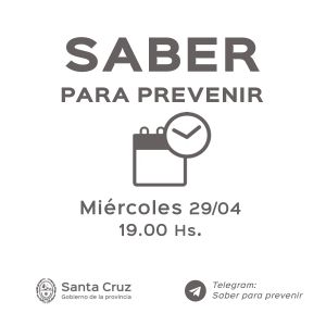 Saber Para Prevenir | Miércoles 29 de abril | Actualización 19 horas