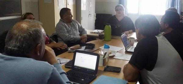 Supervisores de Zona Norte analizaron estrategias pedagogicas.