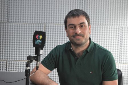 Santiago Aberastain, jefe del Bloque Por Santa Cruz en la Legislatura provincial. 