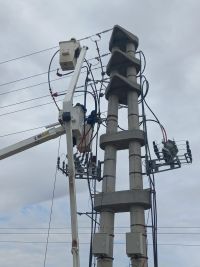 Concluyeron los trabajos de mantenimiento y mejoras en la red eléctrica de Río Gallegos