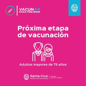 Vacunar para prevenir: Mañana comenzarán las inscripciones para mayores de 75 años
