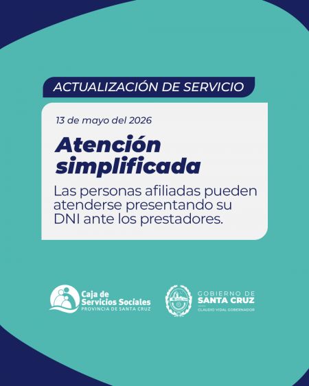La Caja de Servicios Sociales simplifica el acceso a las prestaciones, ahora también, sólo presentando el DNI