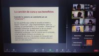 Se realizó el tramo de formación docente “Una comunidad que lee, canta, juega es una comunidad que cuida”