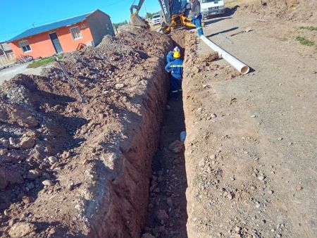 Gobernador Gregores: ampliación de la red cloacal