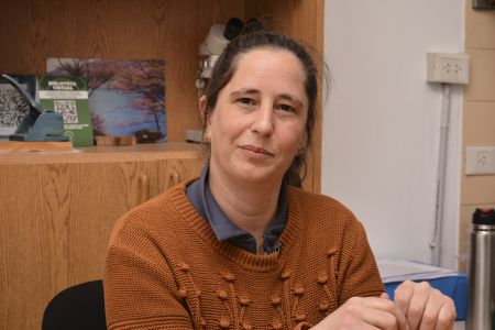 Ayelén Alberti, directora provincial de Recursos Naturales.