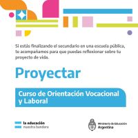 Se encuentra abierta la inscripción al Curso de Orientación Vocacional y Laboral