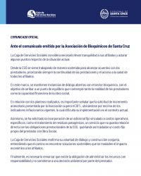 La Caja de Servicios Sociales garantiza la continuidad de prestaciones y trabaja en la actualización de valores con bioquímicos