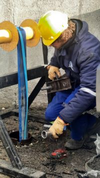 Saneamiento realizó tareas de reparación y mantenimiento en distintas localidades
