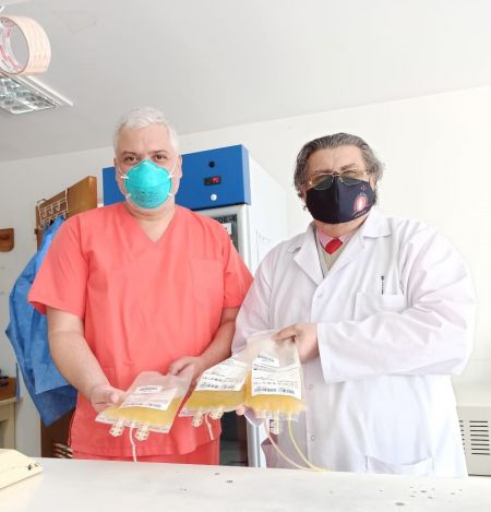 Se realizó la primera aféresis de pacientes recuperados de COVID – 19 en Río Gallegos