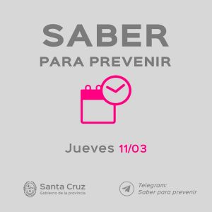 Saber Para Prevenir | Informe Epidemiológico | Jueves 11 de marzo