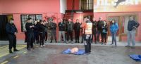Policías de Pico Truncado se capacitaron en RCP y Primeros Auxilios