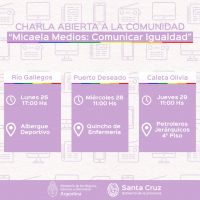 Se realizará capacitación de Ley Micaela para medios de comunicación y clubes deportivos