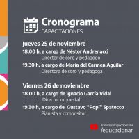 La Escuela de Música Re Si participa del Programa de Orquestas y Coros de Nación