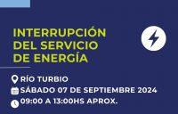 Servicios Públicos comunica corte de energía en Río Turbio