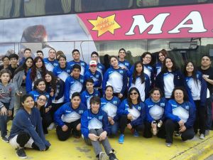 La delegación santacruceña partió rumbo a los Juegos Culturales Evita 2017