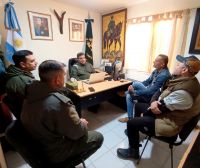 Pesca Continental coordina acciones con Gendarmería Nacional para reforzar controles