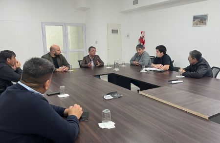 El encuentro tuvo lugar en las instalaciones del Ministerio de Trabajo, Empleo y Seguridad Social, en Río Gallegos. 