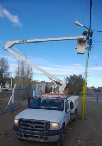 Se realizaron instalaciones de nuevas luminarias y trabajo articulado con Vialidad en Las Heras