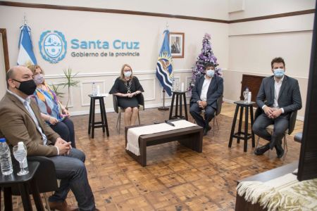 El Gobierno participó de la presentación de un centro de investigación en el Parque Nacional Los Glaciares