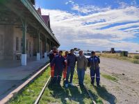 Santa Cruz inicia la reactivación del ramal ferroviario entre Puerto Deseado y Las Heras