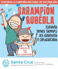 Se extiende la Campaña de Vacunación contra el Sarampión y Rubéola