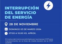 Comunicado de Servicios Públicos