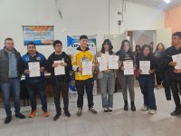 Educación entregó más de 150 certificados de formación profesional en Caleta Olivia