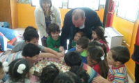 Festejos en el Jardín Poicu Nuque de Piedra Buena