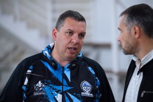 Secretario de Estado de Deporte y Recreación, Gabriel Murúa.