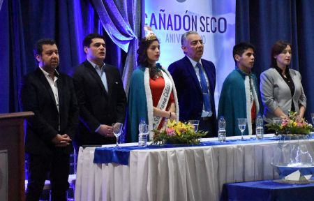 El gobierno presente en el 75° aniversario de  Cañadón Seco