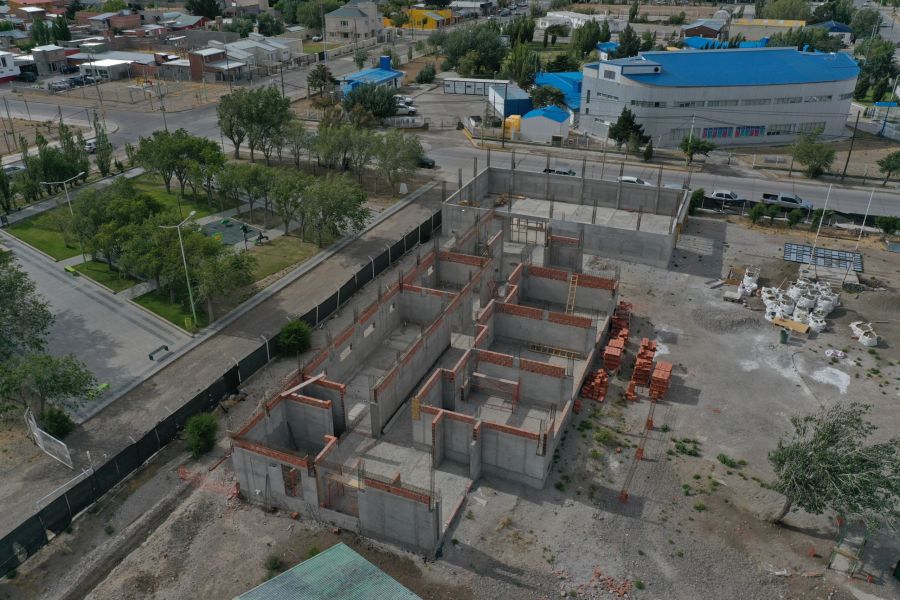 Avanza la ejecuci&oacute;n del edificio de la escuela preuniversitaria en Las Heras