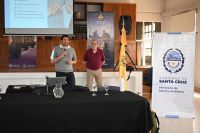 Salud participó en una jornada de charla en Vialidad Provincial.