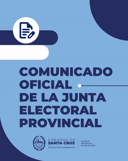 Están disponibles los Padrones Definitivos y los lugares de votación para las próximas elecciones de vocales de la Junta Electoral Provincial