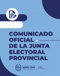 Están disponibles los Padrones Definitivos y los lugares de votación para las próximas elecciones de vocales de la Junta Electoral Provincial