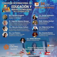 Santa Cruz representada en el 1º Congreso Internacional de Educación y Nuevas Tecnologías en el escenario actual