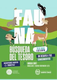 Tras las Huellas de la Fauna: Participa en la búsqueda del Tesoro en la Costanera de Río Gallegos
