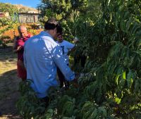 Consejo Agrario Provincial recorrió una chacra productiva en Caleta Olivia