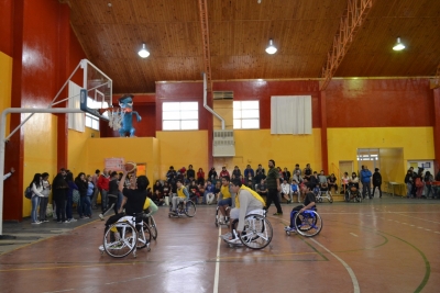 Encuentro de inclusión deportiva