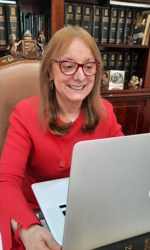 Alicia acompañó festejos por el aniversario de Puerto Santa Cruz
