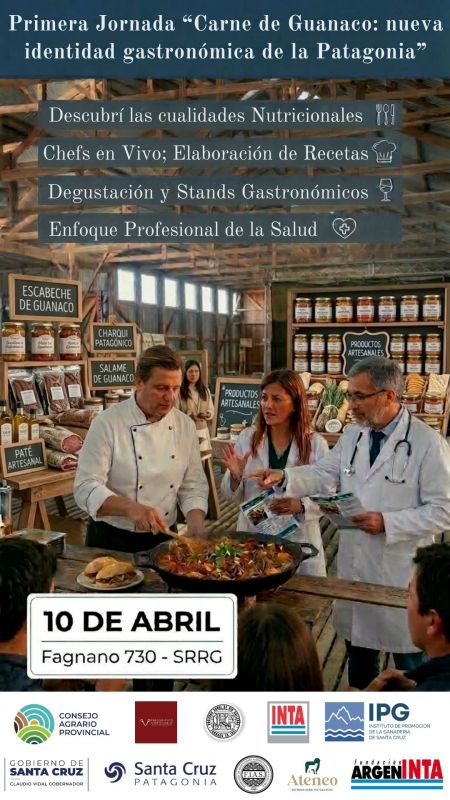 Santa  Cruz elige la carne de guanaco como nuevo motor productivo y gastronómico
