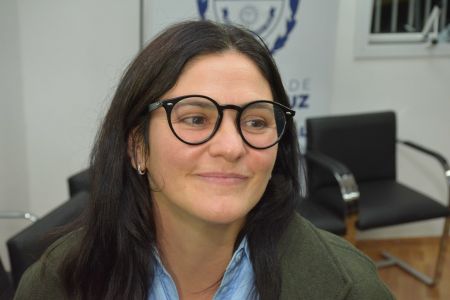 Ministra de Gobierno, Belén Elmiger.