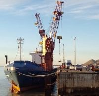 La Unidad Portuaria de Santa Cruz informó el incremento de operaciones en el Puerto de Punta Quilla