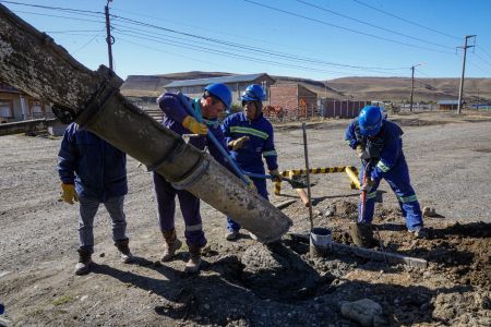 Se avanza con obras en Julia Dufour y Río Turbio